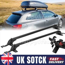 For VW Polo MK3 MK4 MK5 MK6 41" Lockable Car Roof Rack Cross Bar Luggage Carrier