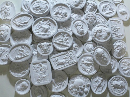 Set mixed plaster - set,