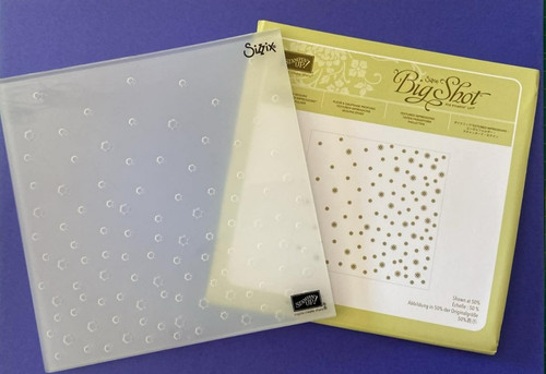 Stampin big shot scattered - stampin',
