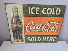 A Vintage Style Ice Cold Coca