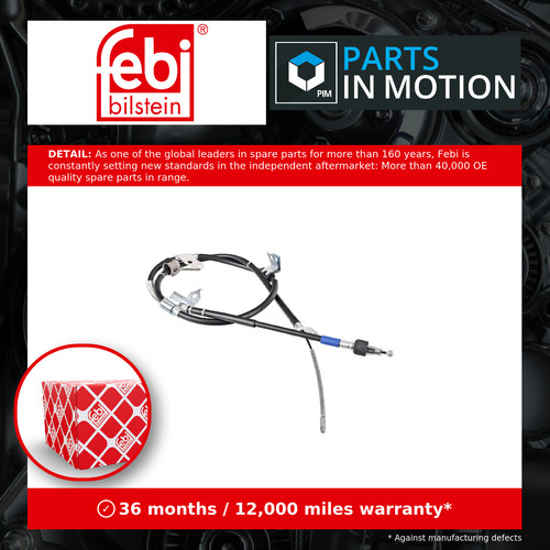 Handbrake cable fits toyota - handbrake,