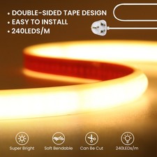 220V Neon COB LED Strip Lights