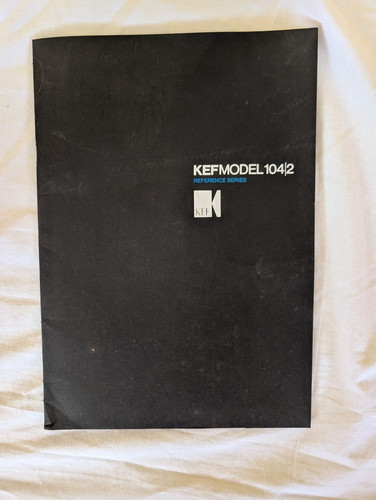 Kef model 104 - kef, reference