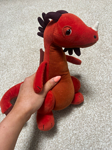 Jellycat red dragon plush - plush, soft