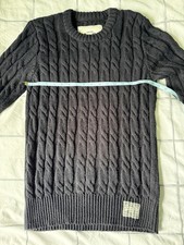 Superdry Black Cable Knit