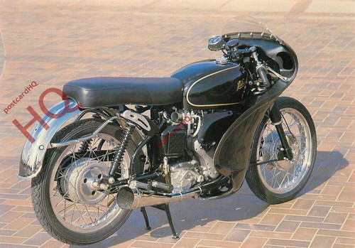 Picture postcard motorcycle - postcard_,