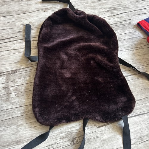 Fur seat saver - saver., brown