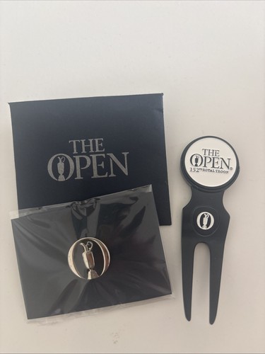 The open pin badge - the,