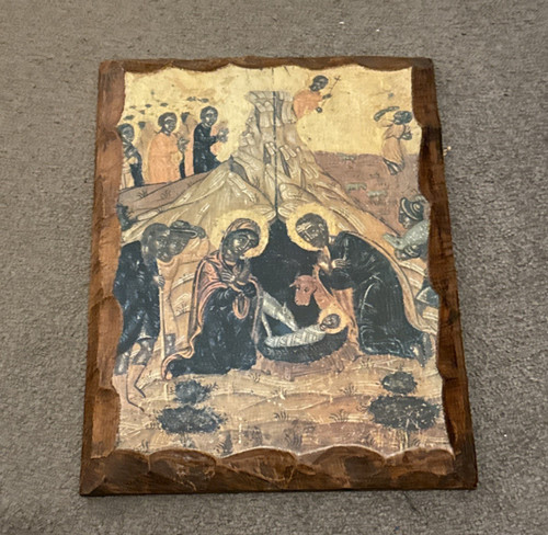 Unique old wooden russian - unique,