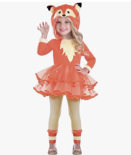 Fox costume kids - fox, dress