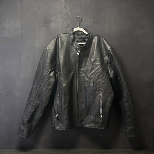 Interstate leather jacket mens - interstate,