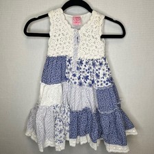 Cutey Couture Girls Blue White