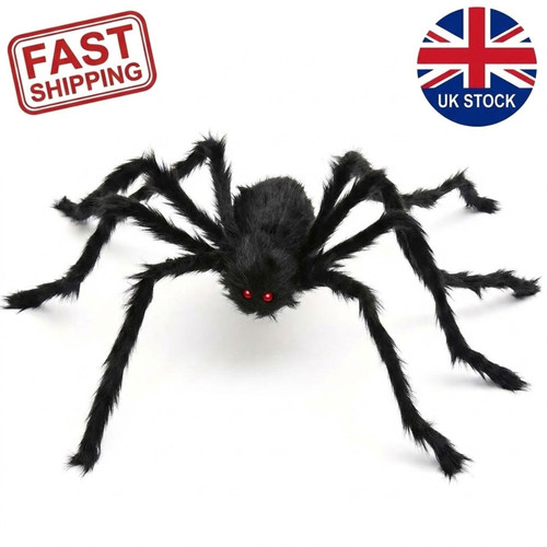 5ft giant black spider - 5ft,
