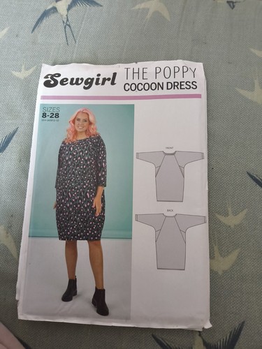 Sewgirl the poppy cocoon dress - the,