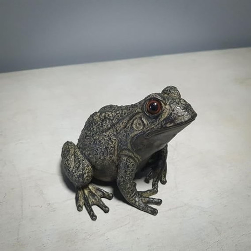 Resin frog statue - frog, life