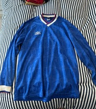 UMBRO VINTAGE TEMPLATE 1992/1994 BLUE SHIRT SIZE L ADULT