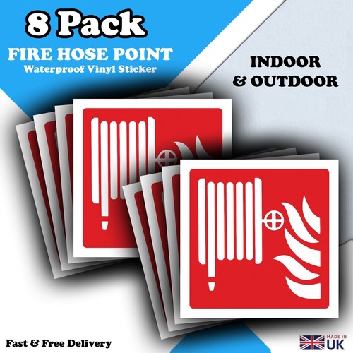 Fire hose reel - reel, stickers