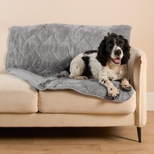 Pet Blanket Throw Over Bed