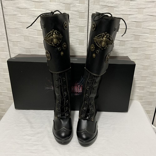 Demonia steam punk boots 5 - steam,
