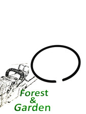 Piston ring 47 mm for