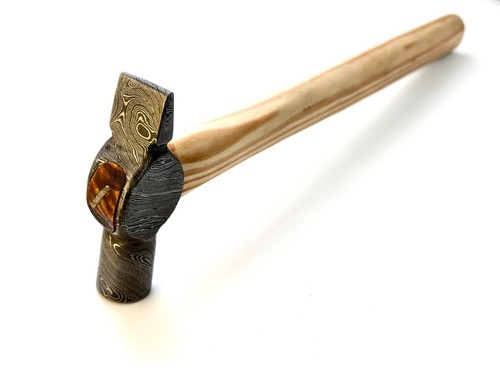 Handmade cross peen hammer - cross, |
