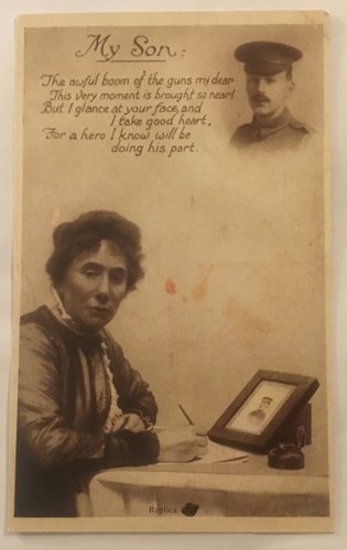 World war patriotic postcard - world,