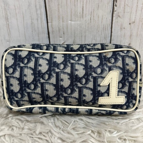 Christian dior bag pouch navy - christian,