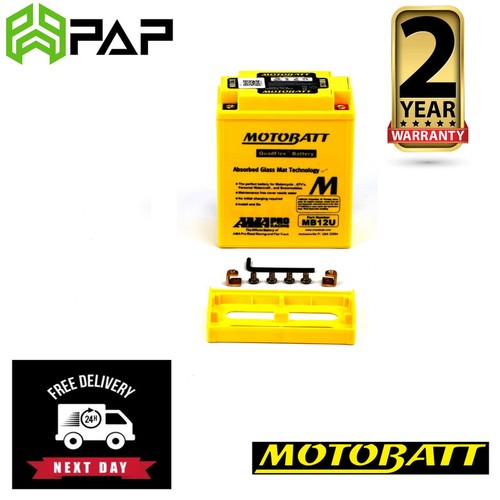 Motobatt battery 12v 8ah - battery, 14.8ah