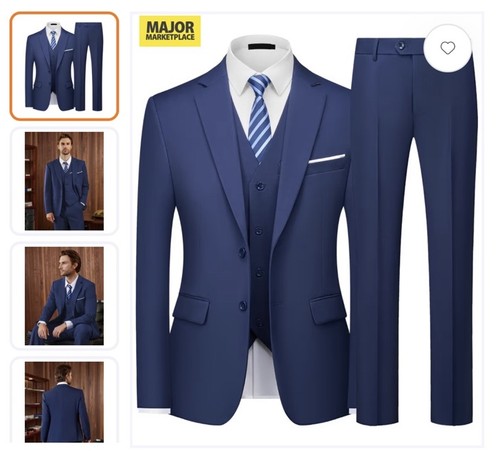Men piece slim fit - men’s, suit