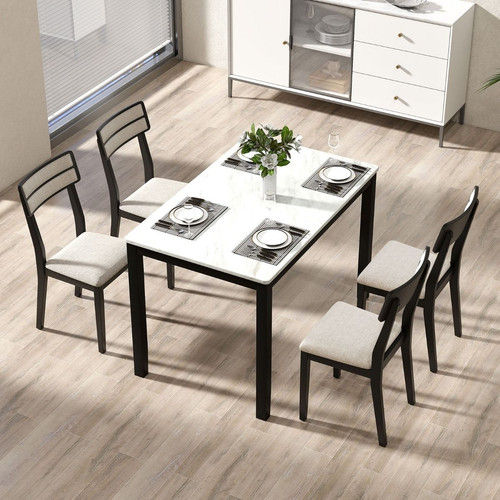 Modern dining chairs set 4 - modern, of