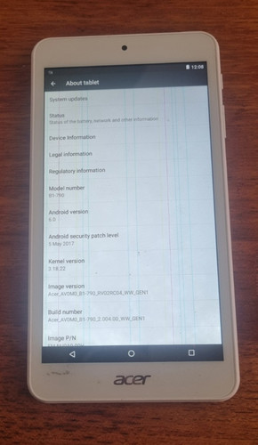 Acer iconia one - acer, b1-790