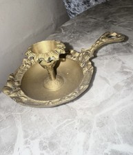 Vintage Brass Chamber Stick -