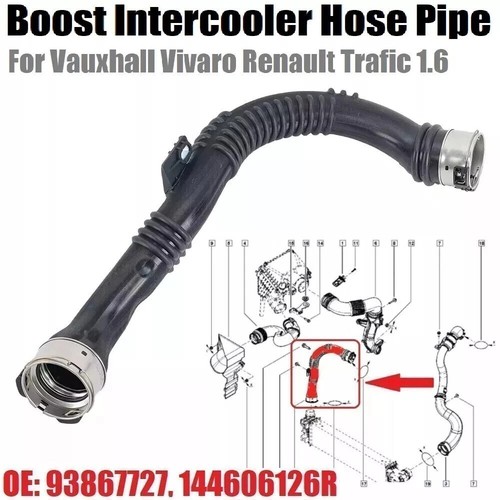 Turbo boost intercooler hose - turbo,