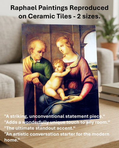 Raphael paintings ceramic - paintings,