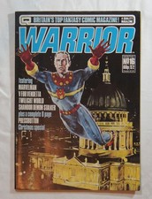 WARRIOR #16, uk comic magazine, quality, alan moore, marvelman, F/VF