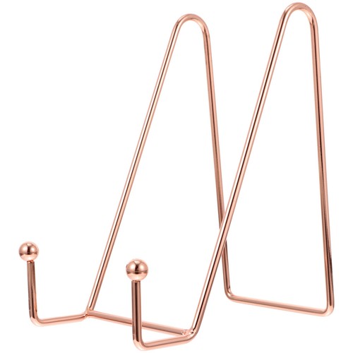 1pc iron art plate stand - iron,
