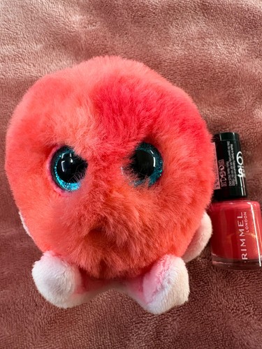 Octopus pink soft - , toy