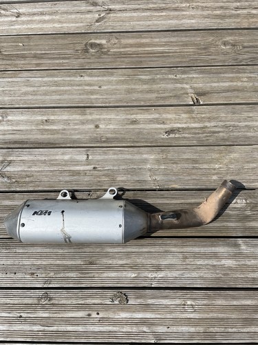 Ktm 125 150 rear silencer - 150,