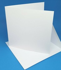 Pre Scored A5, A6 Recycled White Card Blanks 250gsm 300gsm 350gsm And Envelopes