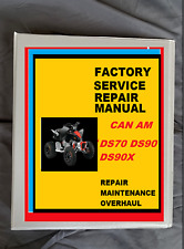 2017-2021 Can Am ds70 ds90 ds90X  quad atv service repair manual 2018 2019 2020