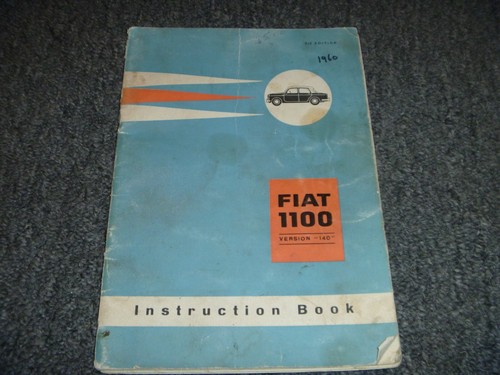 1960 fiat 1100 version - version, 140