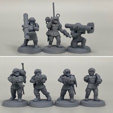 7 CADIAN SHOCK TROOPERS IMPERIAL GUARD ASTRA MILITARUM WARHAMMER 40,000 40K