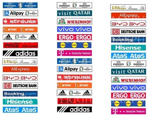 Subbuteo stickers euro - ",