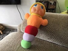 Molto Dual Face Glow Worm Doll