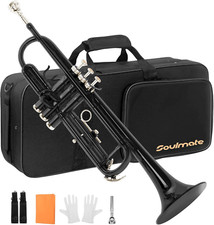 Bb Trumpet Brass Standard Gold