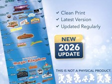 Disney World Ride Height Chart