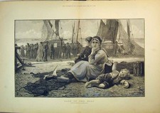 Old antique print - old,