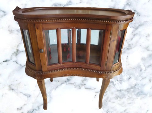 Vintage mahogany bow front - vintage,