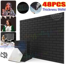 48X Soundproof Wall Panel