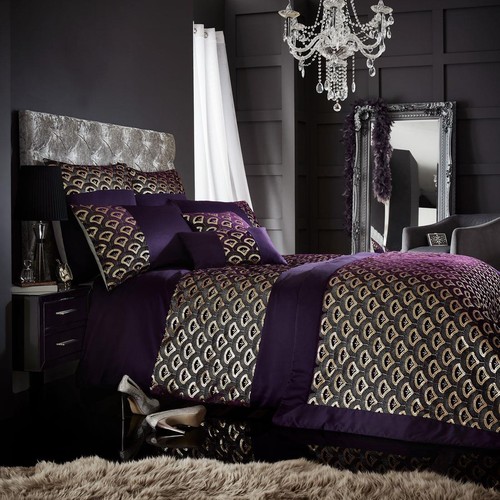 Purple duvet cover - , set